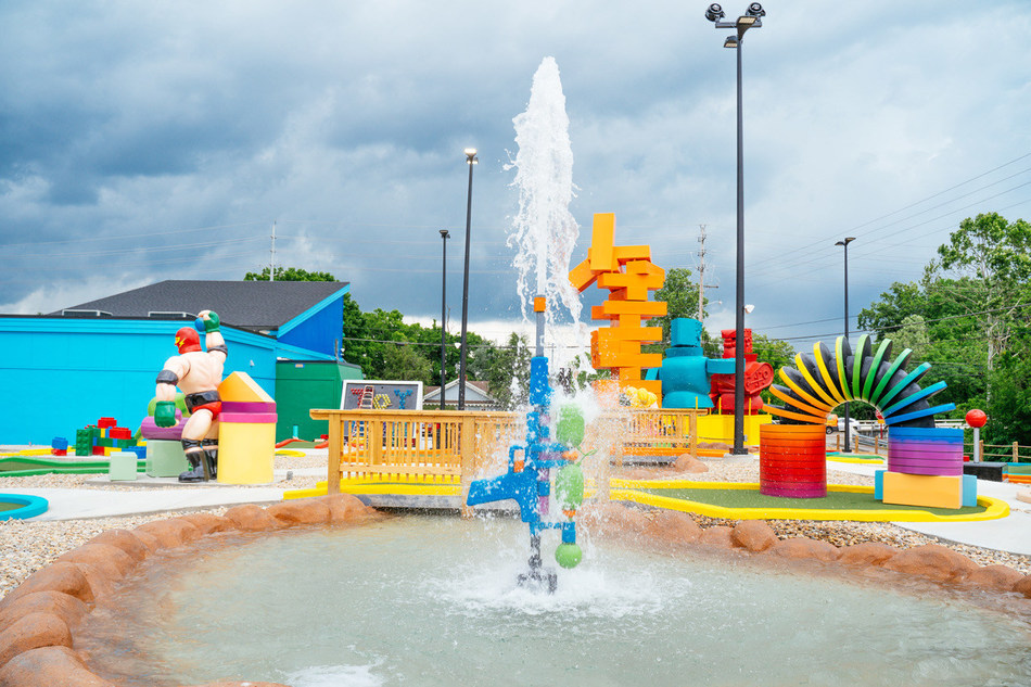 Toythemed mini golf opens in Pigeon Global Amusements & Play
